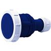 Electraline 80850 Presa Elettrica Industriale, IEC, 16A, 2P+T, 220V, IP67, Blu