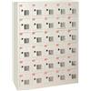 LINK BOX 30 ALLOGGIAMENTI CELLULARI IN METALLO CON FINESTRA, CHIUSURA CHIAVE, MISURE 110.5X23X90