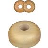 FUX Rosette singole per tubi di riscaldamento, in vero legno: Acero, faggio, rovere, copertura per tubi di riscaldamento, riscaldamento, 2 pezzi, 15 mm, 19 mm, 22 mm