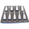 BERGEN - Set 9 pezzi 3/8 Drive mandrino esagonale 48 mm lungo S2 - 10 mm BER1175