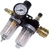 Ruolin Regolatore Filtro Compressore D'Aria, 1/4 Pressione Aria Separatore Acqua Riduttore di Pressione per Compressore Pneumatico Componenti, Separatore D'Acqua-Olio