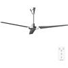 Cecotec Ventilatore a Soffitto EnergySilence Aero 4800 Pro. 88W Motore DC, (52'') 132 cm di Diametro, 5 Velocità, 3 Pale, Timer 8h, Telecomando, Design Elegante Metallico