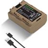 NEEWER NP FZ100 2400mAh Batteria per Sony A7CII A7III ZV E1 Cavo di Ricarica USB C