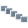 Faber-Castell Art Eraser Faber Castell - Gomme da cancellare per artisti, confezione da 5, colore: grigio