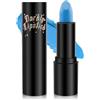 Lestpola Rossetto blu opaco setoso cremoso rossetto rossetto idratante per guance corpo labbra labbra lunga durata idratante altamente pigmentato multi-uso per Halloween 07