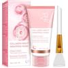 CCKULOOB Collagen Night Wrapping Mask, Bio Collagen Real Deep Mask, Maschera al Collagene, Collagen Film Viso, Korean Collagen Overnight Wrapping Peel Off Mask, Hydrolyzed Collagen Mask per Glowing Skin, 75ML
