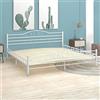 Homgoday Letto Moderno Struttura,Rete a Doghe con 17 Doghe 120x200 cm,Letto Moderno Struttura,Letto Giroletto Telaio,Letto Struttura,Telaio per Camere da Letto