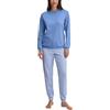 CALIDA Lovely Nights Set di Pigiama, Ortensia Blu, 36-38 Donna
