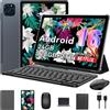 TABWEE Android 16 Tablet con Tastiera e Penna Gemini AI Display FHD da 11 Pollici 24GB
