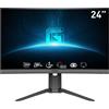 MSI Monitor PC Gaming Curvo 23.8" FHD LCD 1 ms HDMI DisplayPort Nero G24C6P E2 Msi