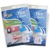 tico Etichette bianche scrivibili a mano TICO Export 38x25 mm bustina da 10 fogli - E-3825