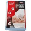 AiRoya® Paracolpi di qualità per lettino con sbarre, doppio strato per un'imbottitura extra, ideale per lettini con sbarre e testate con pannelli, rivestimento traspirante e sicuro
