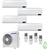 SAMSUNG Condizionatore quadrisplit serie windfree avant ar07txe(x3)+ar09txe(x1) aj080t codice prod: AR07TXE(X3) AR09TXE AJ080T