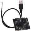 ViaGasaFamido Modulo Fotocamera USB 2.0 OV3660 Risoluzione 2048x1536 Angolo Vista 110 gradi Fino a 15fps Compatibile XP Linux per Sorveglianza Acquisizione Video Webcam Sicurezza Interno Esterno