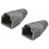 Gommini copri plugs connettori RJ45 confezione 100pz - Grigio
