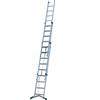 Facal Super Prima P320-3F, 9+10+10 gradini, 7.20 m - Scala in alluminio con fune - Altezza stimata operativa 8.10 m