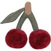 Apricot Lamb Deliziosi peluche ciliegia per bambini, morbido e carino, per bambine e ragazzi, soffice ciliegia, frutta rossa, 20 cm