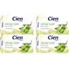 Cien Sapone crema oliva con olio d'oliva, senza microplastica, vegano, confezione da 4, 4 x 150 g (= 600 g)