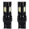 A2ZWORLD 2Pcs LED T20 7443 W21W Canbus, Lampada per Auto Camion 12V 24V, 21 SMD 3030 5W/1.5W 300lm, Doppio Filamento, 65mm (Bianco Freddo 6500K)