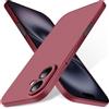 Bastmei Cover per iPhone 17, Ultraleggero Ultrasottile Antiscivolo AntiGraffio Protezione della Telecamera, PC Rigido Smerigliato Cover per iPhone 17 6.27 2025 (Vino Rosso)