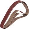 QUARKZMAN 25mm x 762mm Nastri Abrasivi, 3Pz 150 Grana Carta Vetrata per Levigatrice Ossido di Allumina Per Lavorazione Legno, Lucidatura Metalli, Affilatura Coltelli