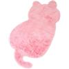 zhxinashu Tappeto a Forma di Gatto Carino e Peloso, Tappeti Peloso Morbido per Camera da Letto, Tappeto Piccolo in Pelo Finto per Salotto, Corridoi, Arredamento Stanze per Bambini(Rosa)
