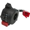 cyclingcolors Interruttore di avviamento manubrio per moto, scooter e ciclomotore compatibile con mbk booster ng yamaha bw's destra