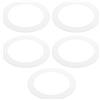 Be In Your Mind 5 Pezzi Guarnizione Per Ventola Di Scarico Per Stufa A Pellet Da 6 812-4710 Compatibile Con Quadrafire 152,4x114x3 Mm
