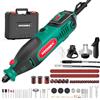 HYCHIKA BETTER TOOLS FOR BETTER LIFE HYCHIKA Utensile Rotante 150W con affilacatene, 7 vel 10.000-33.000 giri/min. 167 accessori per levigatura, lucidatura, taglio, foratura e incisione