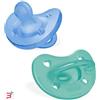 CHICCO (ARTSANA SPA) CHICCO GOMMOTTO SILICONE AZZURRO 16-36 MESI 2 PEZZI