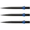 RED DRAGON Specialista Freccette Punti Trident Punti Nero Standard 32mm con Il Blu Tridents - 1 Set per Confezione