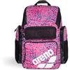ARENA ZAINO BORSA PISCINA NUOTO BACKPACK ONE GO 45 LITRI SNAKE SKIN LIMITED EDITION ROSA