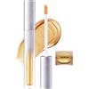 Prreal Rossetto liquido metallizzato, lucidalabbra gloss, idratante Shimmer Lip Gross, Diamond Pearl Shine, non-Sticky Long Lasting Metallic Lipstick Golden Lip Eyeshadow Makeup, oro 06