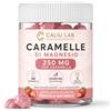 CALIU GUMMY | Magnesio Gummies | Citrato di Magnesio 250 mg | 90 Gommose | 3 Mesi | Riduce Stanchezza e Affaticamento | Sonno, Energia e Sistema Nervoso | Alta Assorbibilità | Vegano | Gusto Fragola