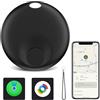 Spedal Smart Tracker Tag, Localizzatore Bluetooth Compatibile Apple Dov'è e Google Funzioni Trova（iOS e Android）, Trova Oggetti e Chiavi/Bagagli/Valigie/Zaini/Portafogli (1 Black)