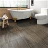 Livelynine Pavimento PVC Adesivo Effetto Legno Color Rovere Piastrelle Adesive Pavimento Bagno 30x30CM Pavimento Adesivo Cucina Impermeabile Mattonelle Adesive Pavimento Salone Camera, 4 Piastrelle