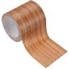 PATIKIL Pellicole Adesive Legno Autoadesivo 4,57M x 5,7cm Carta Adesiva per Mobili Legno Riparazione Pellicola Autoadesiva Effetto per Pavimenti Porte Sedie Armadi, Quercia Arancione