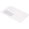 Bong - Buste per lettere, DIN lungo (110 x 220 mm), 100 g Waterproof FSC, auto-adesive, 250 pezzi Con finestra