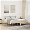 vidaXL Letto Extra Lungo Senza Materasso 160x210 cm in Legno di Pino, Telaio Letto, Letto Matrimoniale, giroletto, Letto, mobili per Camera da Letto