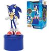 Lexibook, SEGA Sonic The Hedgehog, Luce notturna tascabile a LED per la cameretta dei bambini, luce soffusa, a batteria, Blu, NLJ01SN