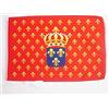 AZ FLAG BANDIERA MARINA MERCANTILE FRANCESE XVIII SECOLO 45x30cm - BANDIERINA FRANCIA 30 x 45 cm cordicelle - AZ FLAG