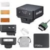 Godox IT20 O Mini TTL Flash, IT20O TTL Speedlite, Compatibile con Olympus E-M1 Pen-F E-M10 II E-PL8 E-M10 III E-P5,Panasonic GH4 100 F1 G85 GX85 LX100 S1 (Nero)