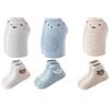 Vulevirtue 6 Paia Ginocchiere Bambino,Calzini Antiscivolo Ginocchiere Neonato per Gattonare Ginocchiera Antiscivolo per Bambini Protezioni (M (1-3Year))