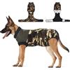 Jiupety Body Cane Post Operatorio Femmina Integrato Regolabile, Morbido e Confortevole, Body Tuta Chirurgico Cane Femmina, Verde, XXL