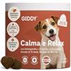GOODDY PETS Calmante Cane Ansia 120 unità (300 g) - Snack Calmanti con L-Triptofano, L-Teanina, Alfa-Casozepina e Ashwagandha - Integratore Anti Stress Cani Naturale per Separazione, BottI e Viaggi