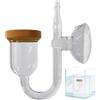 EceoThsy Diffusore di CO2 per Acquario da 25mm - Ottimale per Piante e Pesci, Realizzato in Vetro, Alta Efficienza nella Diffusione, Facile Installazione, Compatibile con Tutti i Sistemi CO2