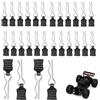 CHAOTEMAI 24 Pezzi Clip Per Carrozzeria Rc, Telecomando Auto Shell Modello Di Ricambio, Accessori RC Per Auto Giocattolo, Clip Per Carrozzeria RC, Per 1/10 1/12 1/16 1/18 18859 18858 16889