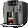Jura Macchina da caffe' Jura espresso 1.9l 1450W Nero/Grigio [E8 DARK INOX (EC)]