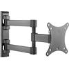 PROSIGNAL Supporto da parete per TV Full Motion 44-320 mm, 13-27, carico massimo 20 kg