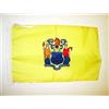 AZ FLAG Bandiera New Jersey 45x30 cm - Bandierina Stato Americano - Usa - Stati Uniti 30x45 cm Cordicelle